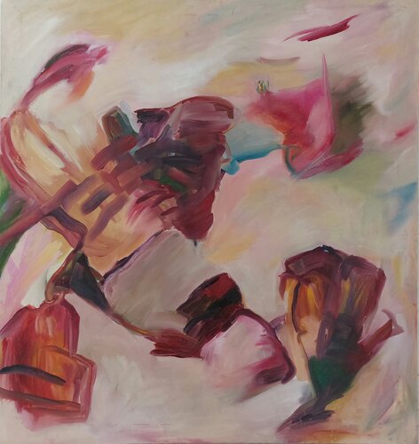 2001/05/05 Anziehung by Maritta Weber, Painting for Sale on Select