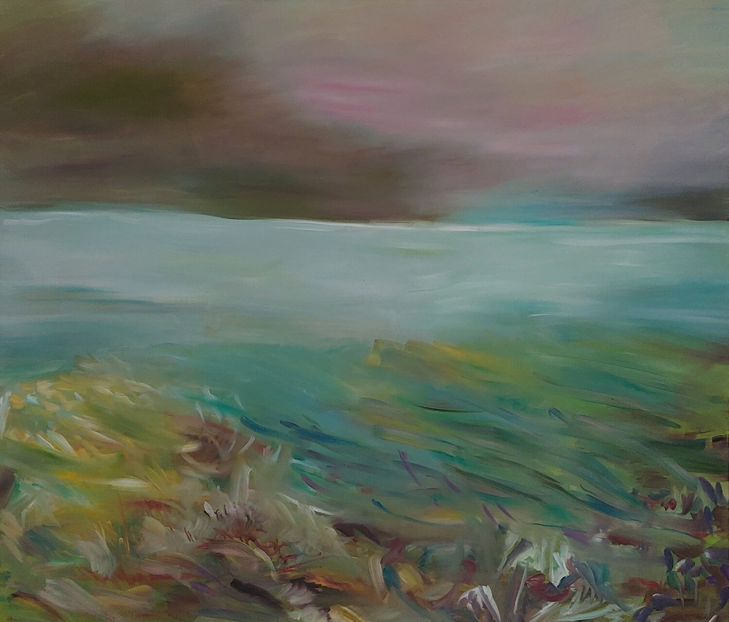 2013/02/23  Dänische Ostseeküste Maritta Weber Original painting for sale