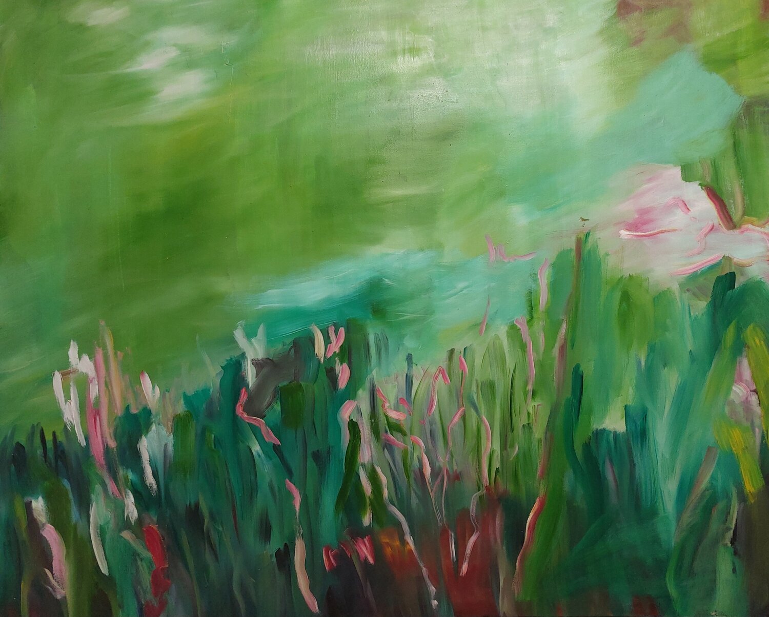 2023/12/23 ‘Gras’ Maritta Weber Original painting for sale
