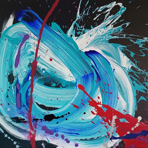 Splash by Eliana Sá, Painting for Sale on Select