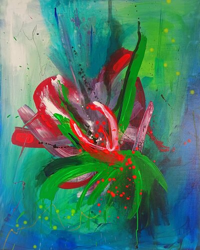 Sweet fragrance by Eliana Sá, Painting for Sale on Select