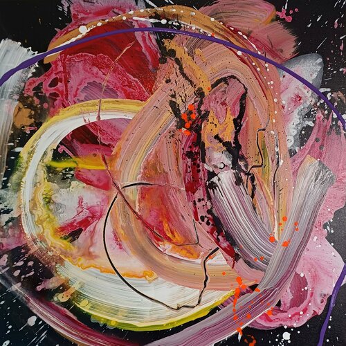 Beauty rose by Eliana Sá, Painting for Sale on Select