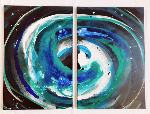 Intergalactic by Eliana Sá, Painting for Sale on Select