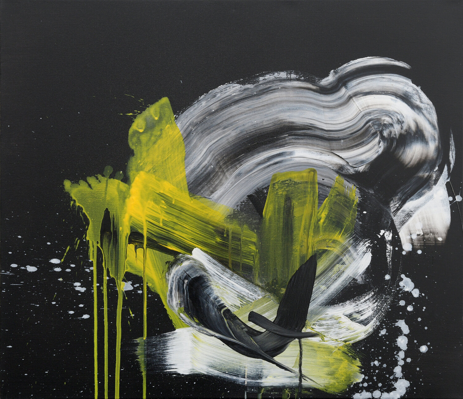 Black expansion Eliana Sá Original painting for sale