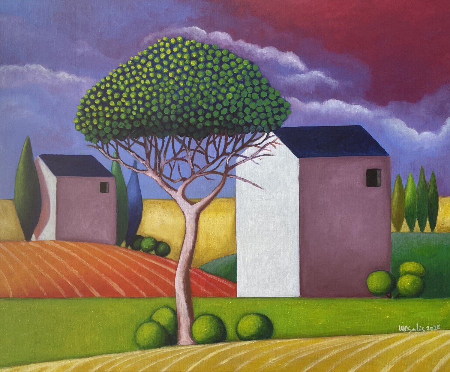 Silente Maria Carmen Salis Original painting for sale
