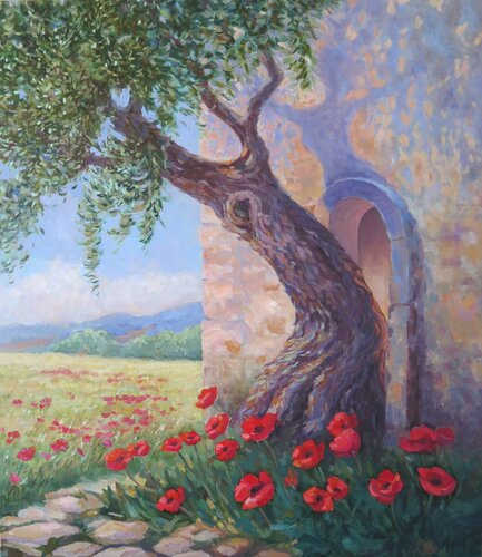 Humanity in everything and everywhere by Tatiana Kyriakidou, Painting for Sale on Select