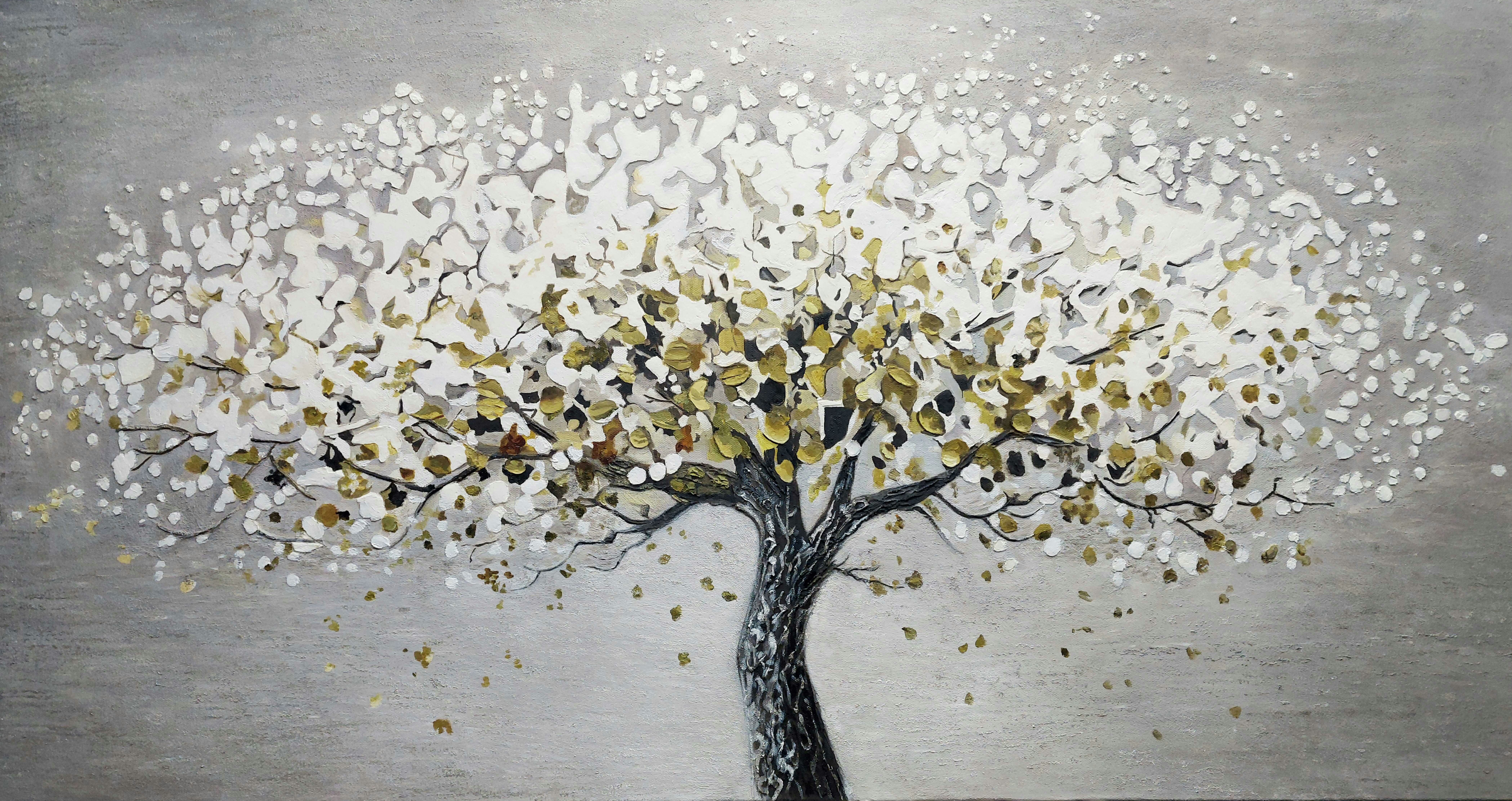 Beautiful Painting “Tree of Tranquility and Soul” – An Exclusive Masterpiece for Your Elegant Interior