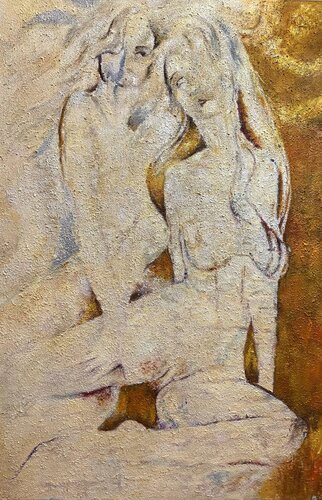 Premium Oil Painting “Passion” by Evgeniya Duvakina, Painting for Sale on Select