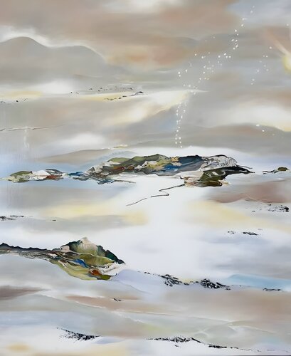 Premium Oil Painting “Beyond the Horizon” by Evgeniya Duvakina, Painting for Sale on Select