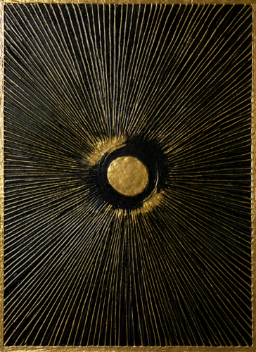 Exclusive Painting “Golden Pulse” — The Energy of Light, Strength, and Inner Harmony by Evgeniya Duvakina, Painting for Sale on Select