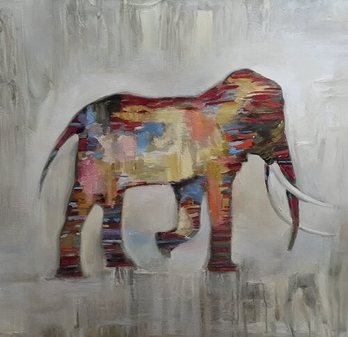 “Rhythm of the Savannah” von Evgeniya Duvakina, Malerei kaufen auf Select