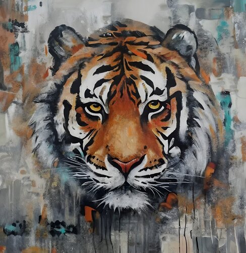 “The Power of a Gaze” von Evgeniya Duvakina, Malerei kaufen auf Select