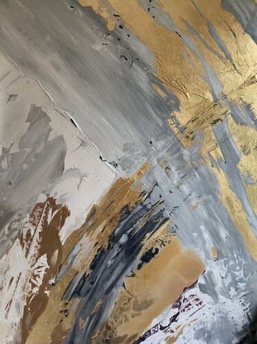 "Morning Coffee with Gold" von Evgeniya Duvakina, Malerei kaufen auf Select