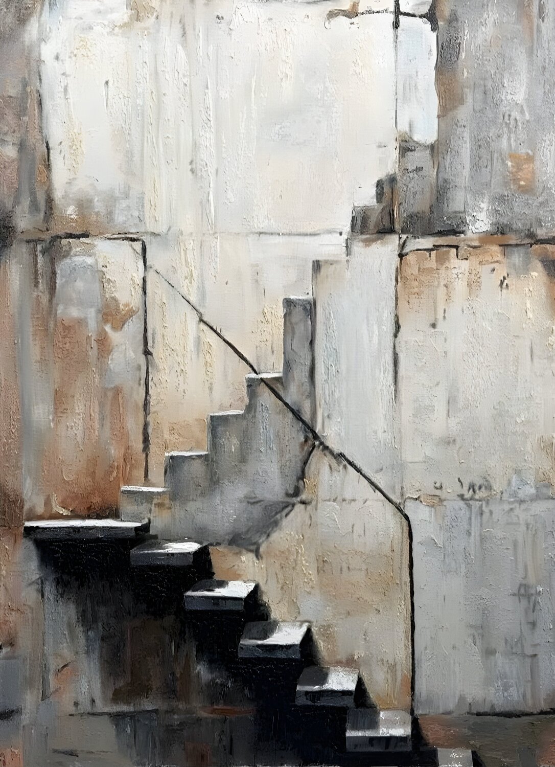 Masterpiece Oil Painting “Up to the Light” – Premium Quality Evgeniya Duvakina Original painting for sale