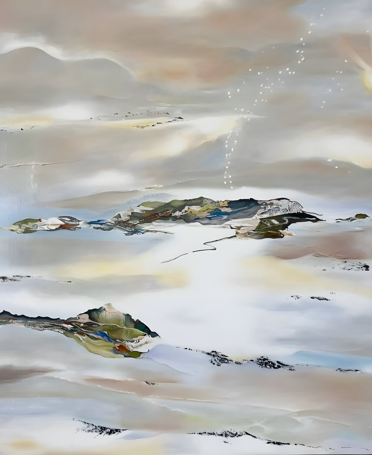 Premium Oil Painting “Beyond the Horizon” Evgeniya Duvakina Original painting for sale