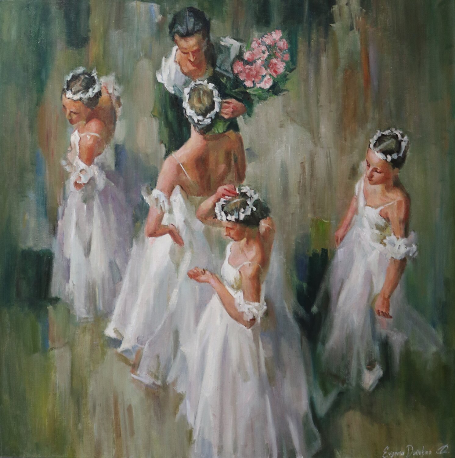Exclusive Masterpiece: Oil Painting “The Scent of Triumph” Evgeniya Duvakina Original painting for sale