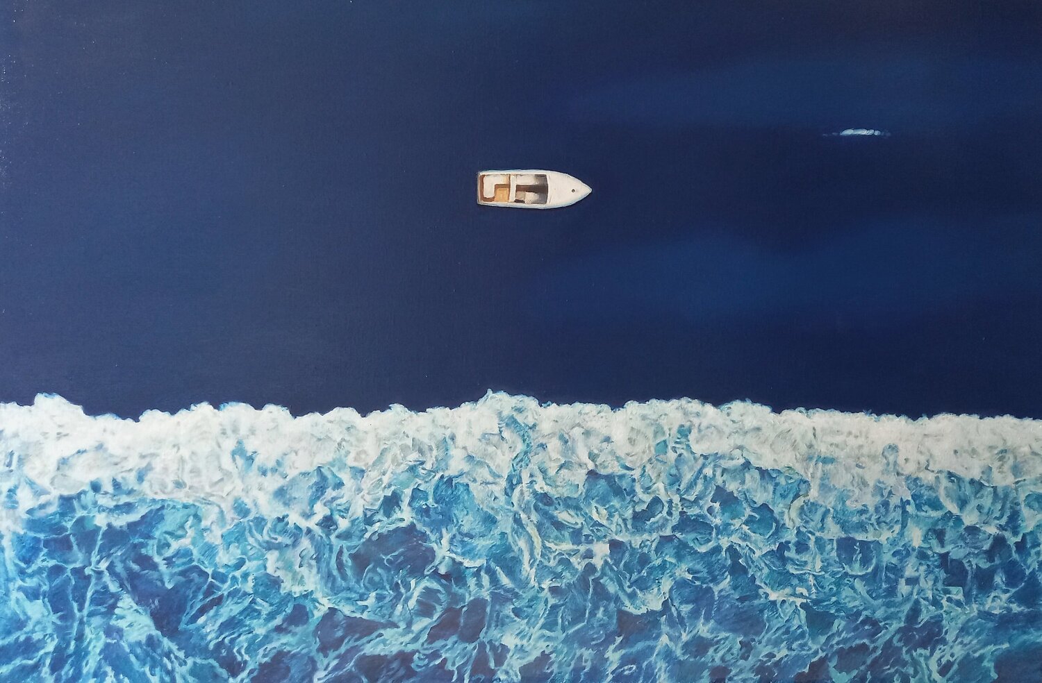 “Space of Freedom” Evgeniya Duvakina Original painting for sale