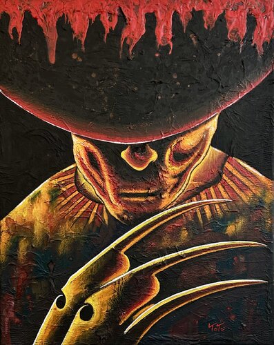 Freddy is Back by Salvatore Petrucino, Painting for Sale on Select
