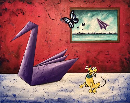 Happiness by Salvatore Petrucino, Painting for Sale on Select