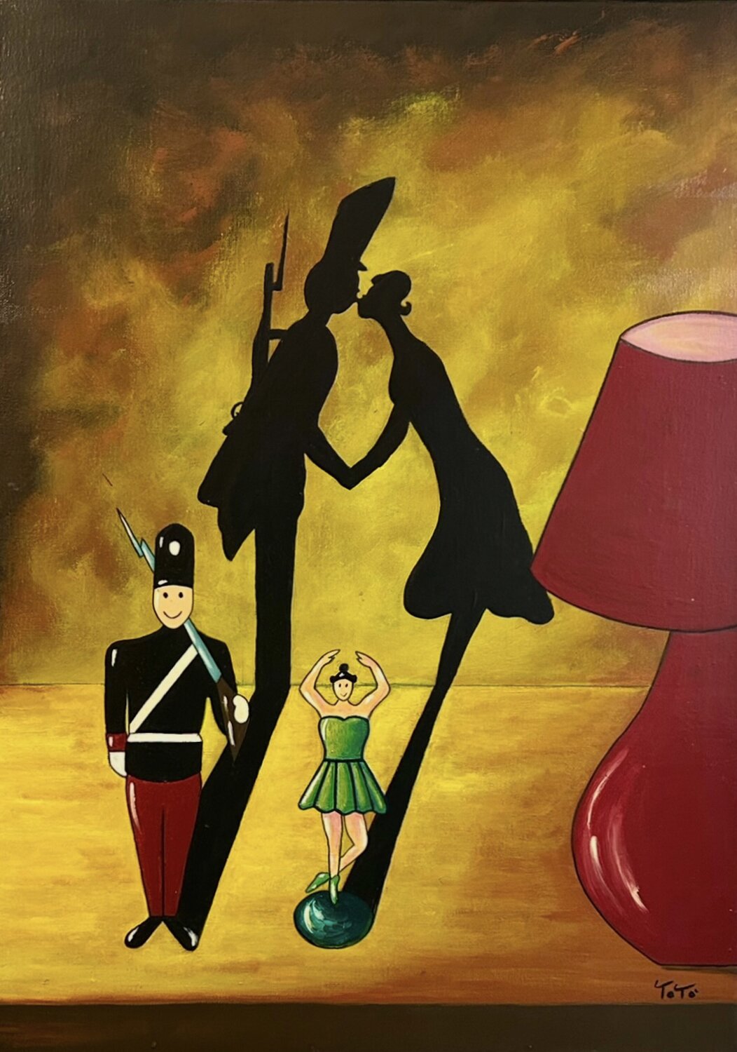 Toy Story Salvatore Petrucino Original painting for sale