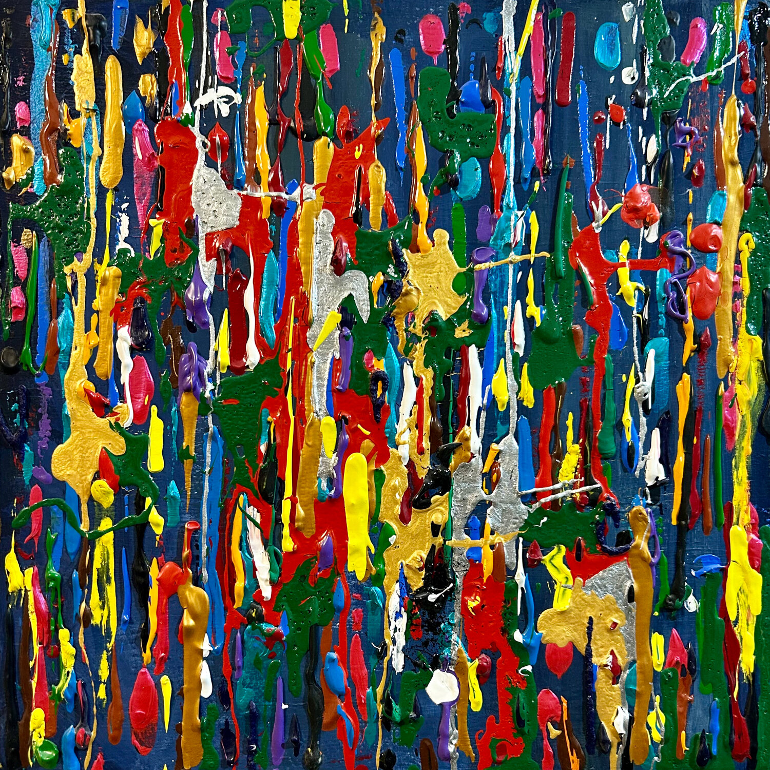 Astrazione 25 Salvatore Petrucino Original painting for sale