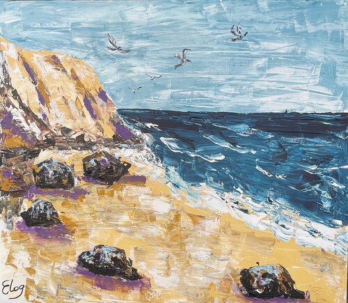 "Seascape" by Elena Logovinsky, Painting for Sale on Select