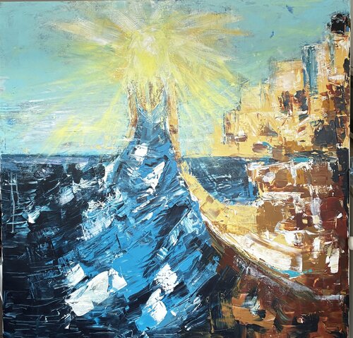 Awakening of Light by Elena Logovinsky, Painting for Sale on Select
