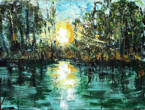 "The Mirror of Nature." by Elena Logovinsky, Painting for Sale on Select