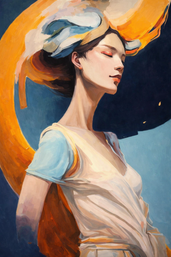 Observer by Ani Muradyan, Painting for Sale on Select