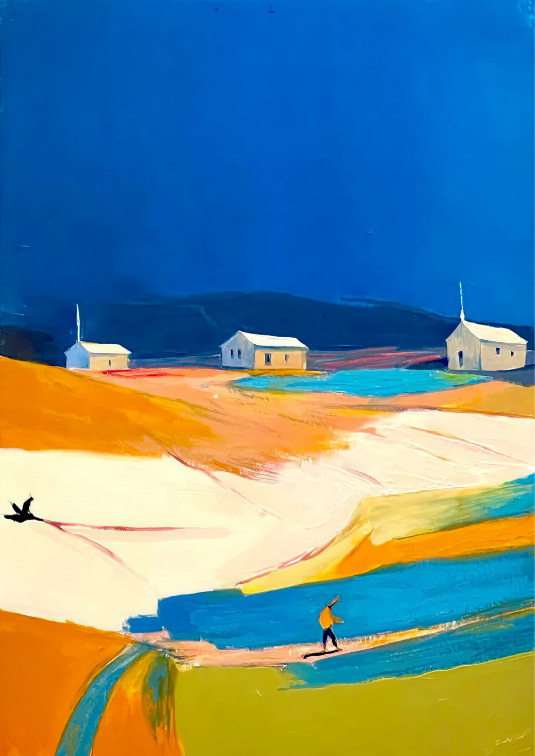 Still Standing Ani Muradyan Original painting for sale