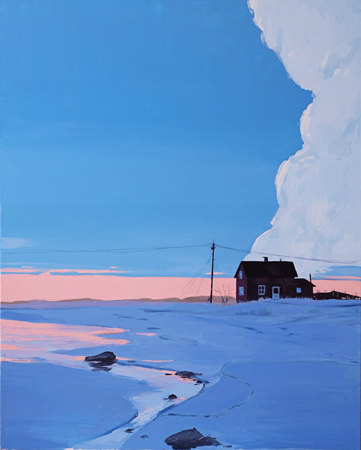 Before Leaving Ani Muradyan Original painting for sale