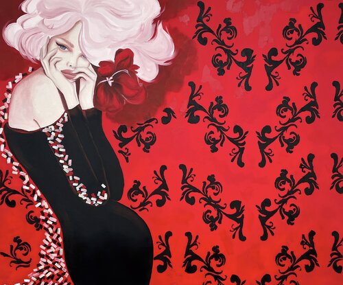 Margo's Charm by Maryna Dobrova, Painting for Sale on Select