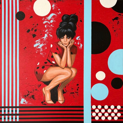 Unlike me by Maryna Dobrova, Painting for Sale on Select