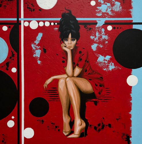 Unlike me by Maryna Dobrova, Painting for Sale on Select