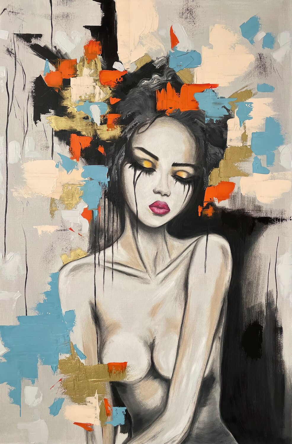 Love Story Maryna Dobrova Original painting for sale