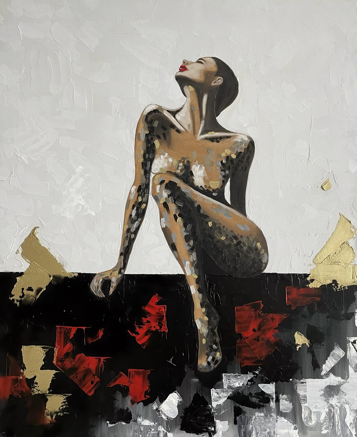 Desired Freedom Maryna Dobrova Original painting for sale
