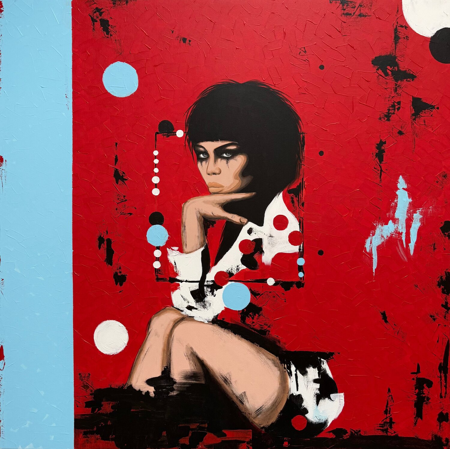 Untitled Maryna Dobrova Original painting for sale