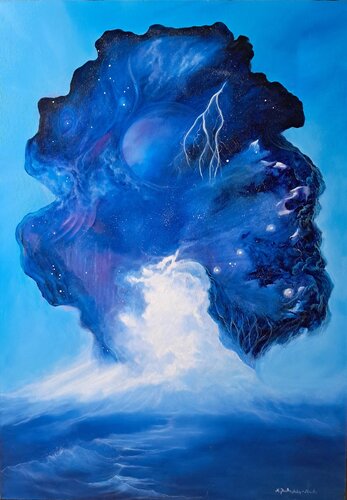 Portal by Marta Jastrzębska-Macko, Painting for Sale on Select