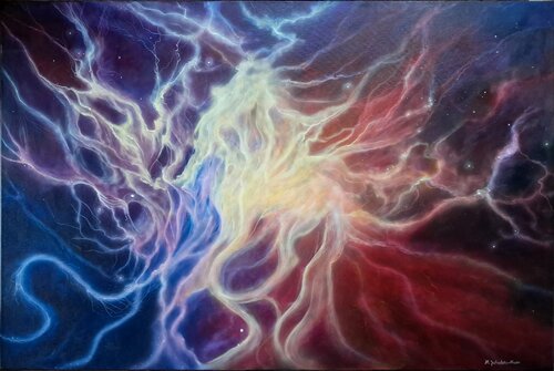 Jedność by Marta Jastrzębska-Macko, Painting for Sale on Select