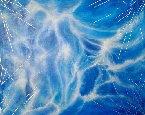 Iskry by Marta Jastrzębska-Macko, Painting for Sale on Select