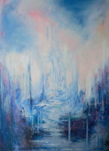 Wrota świata by Marta Jastrzębska-Macko, Painting for Sale on Select