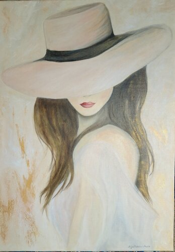W ukryciu by Marta Jastrzębska-Macko, Painting for Sale on Select