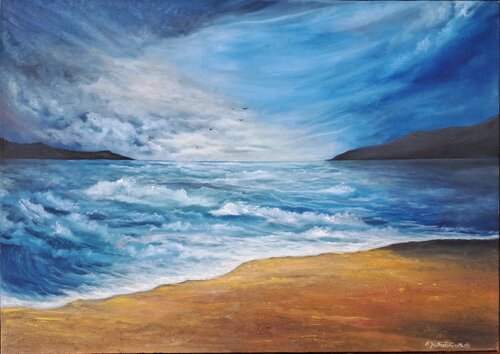 Before the Storm by Marta Jastrzębska-Macko, Painting for Sale on Select
