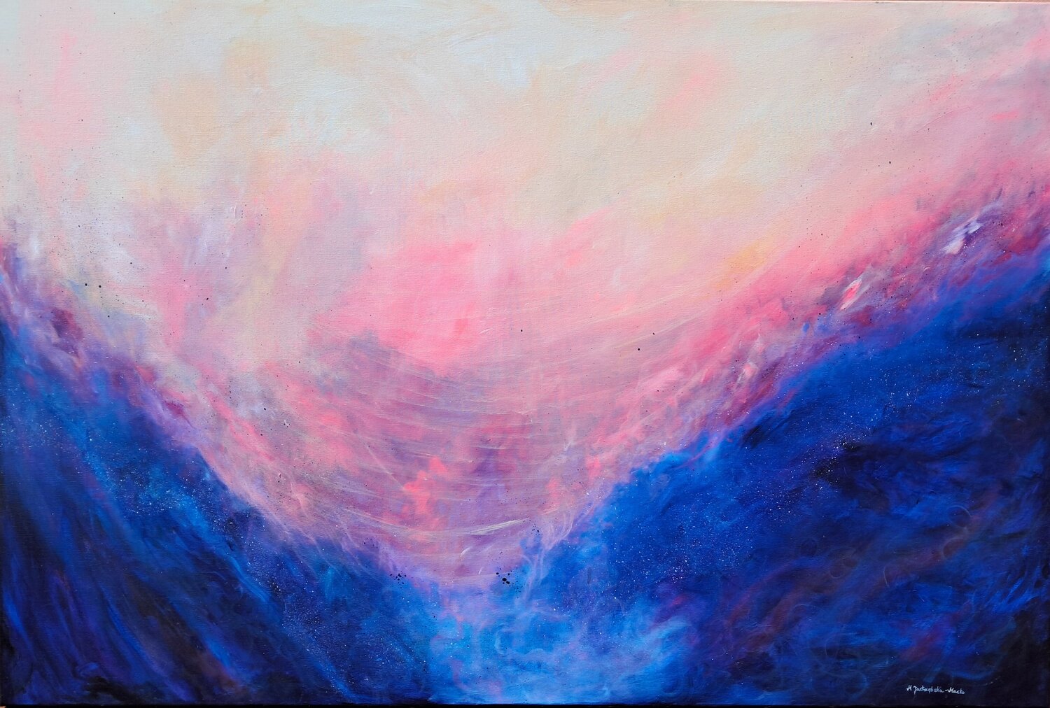Silence Marta Jastrzębska-Macko Original painting for sale