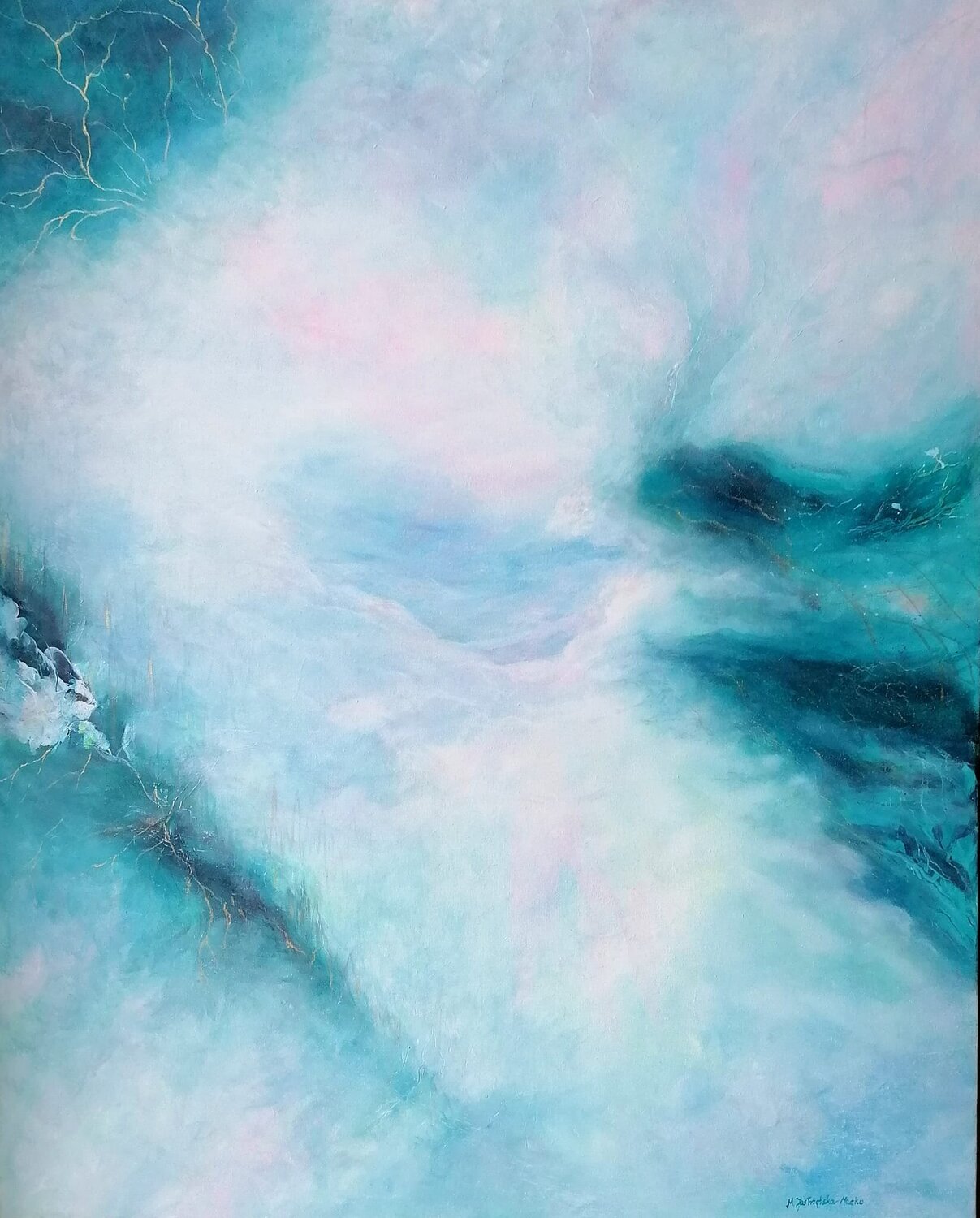 Shambhala Marta Jastrzębska-Macko Original painting for sale