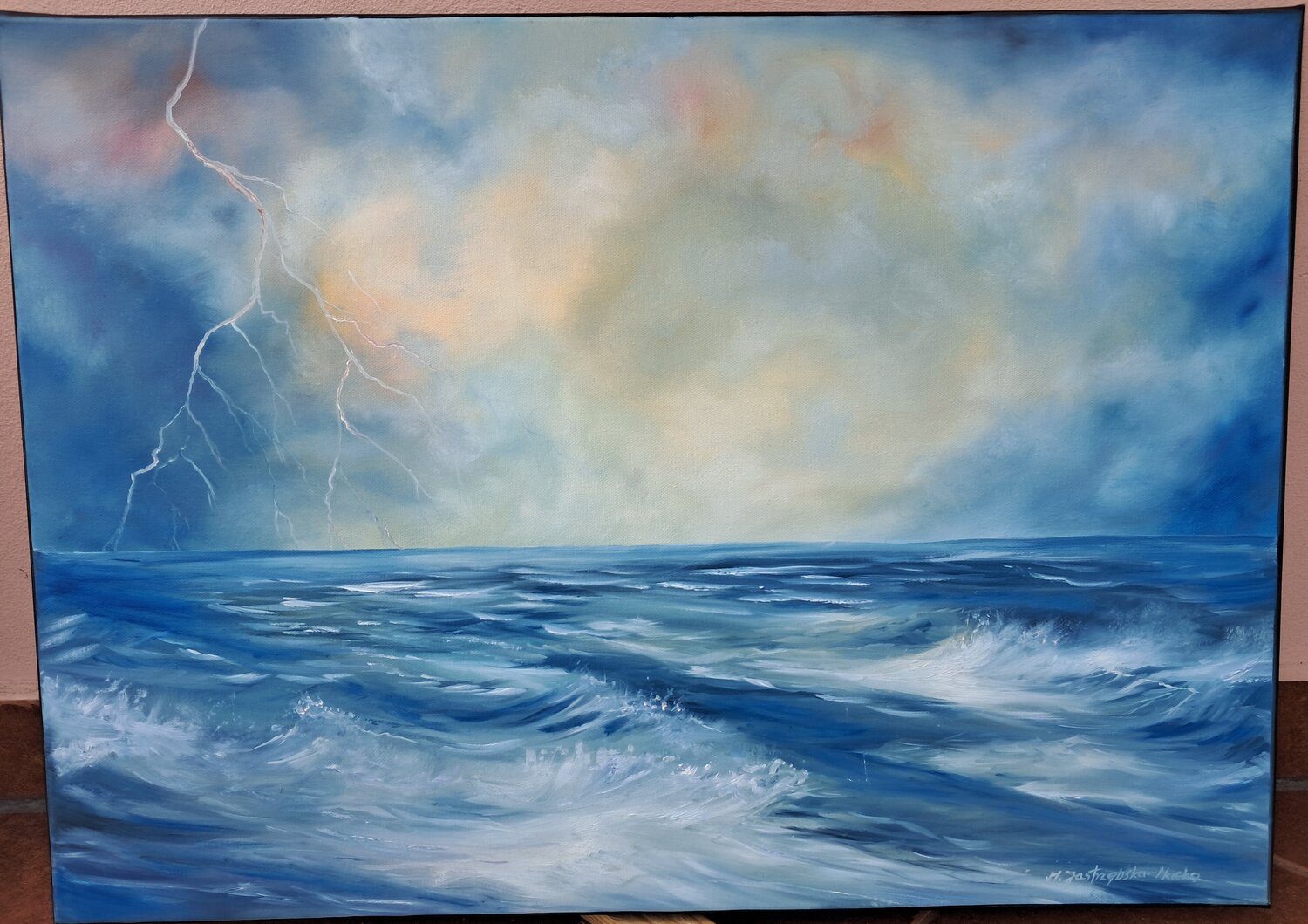 Purification Marta Jastrzębska-Macko Original painting for sale