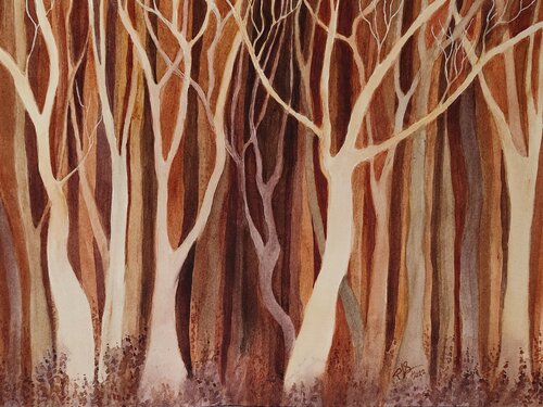 Ghost Forest VI von Paula Swenson, Malerei kaufen auf Select