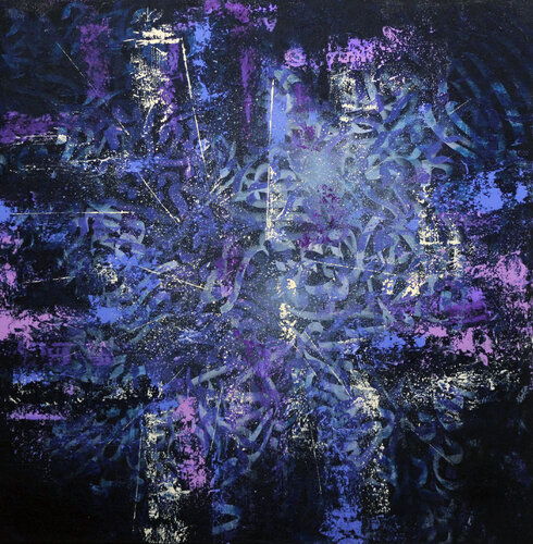 Darkest time of the night by Tara Partovirad, Painting for Sale on Select
