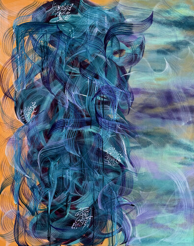 Love & Peace by Tara Partovirad, Painting for Sale on Select