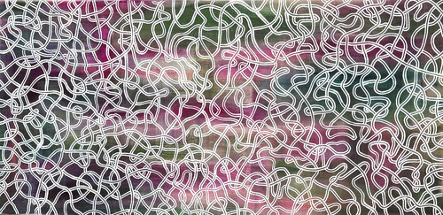 Maze of the mind by Tara Partovirad, Painting for Sale on Select